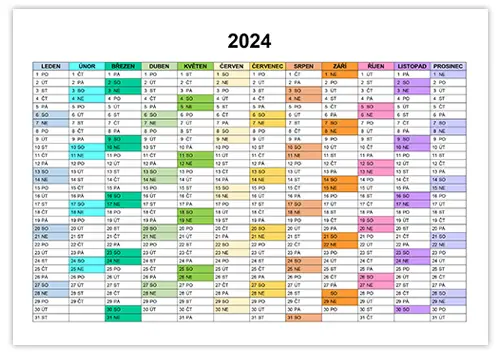 Kalendář na rok 2024 pro WORD Kalendar-na-rok-2024-pro-word-01